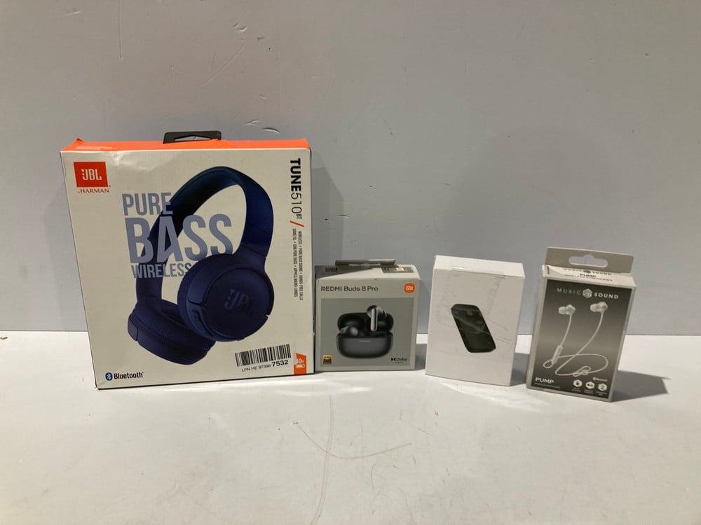 4 X TECHNOLOGY ITEMS FROM VARIOUS BRANDS AND MODEL