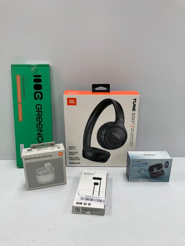 5 X TECHNOLOGY ITEMS FROM VARIOUS BRANDS AND MODEL
