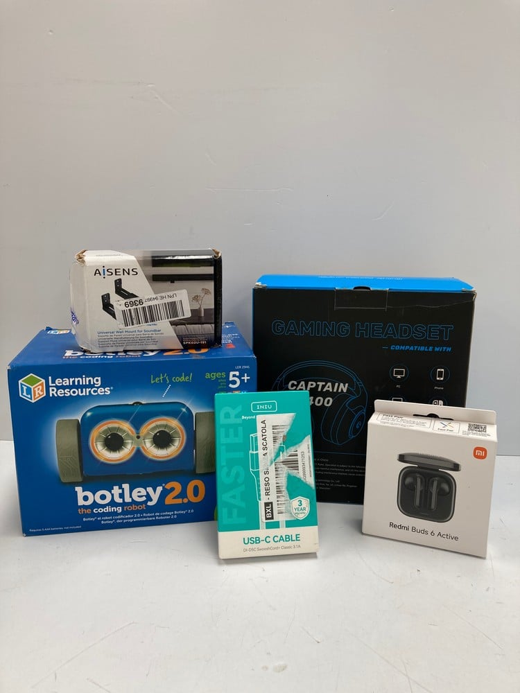 5 X TECHNOLOGY ITEMS: VARIOUS BRANDS AND MODES INC