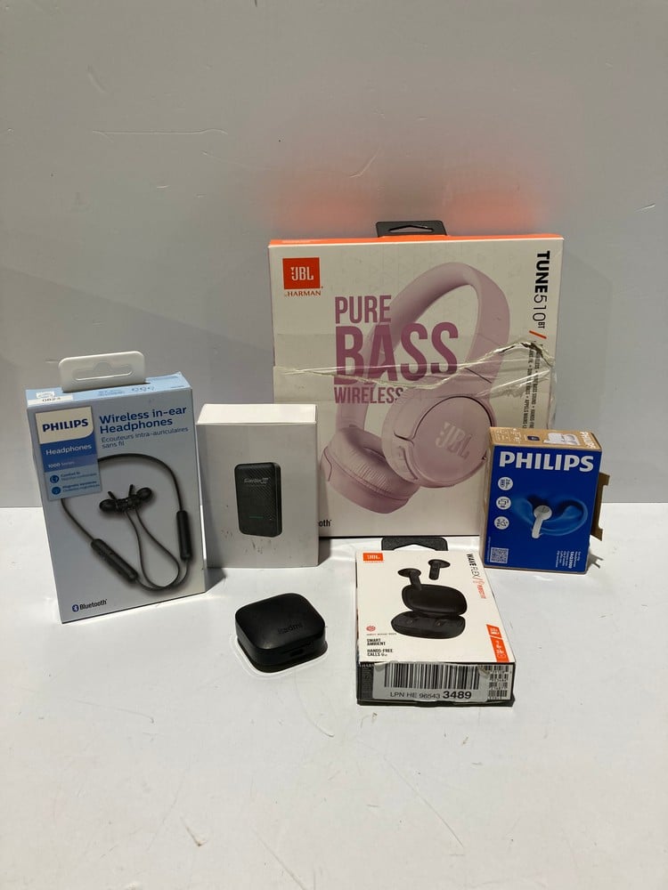 6 X TECHNOLOGY ITEMS FROM VARIOUS BRANDS AND MODEL