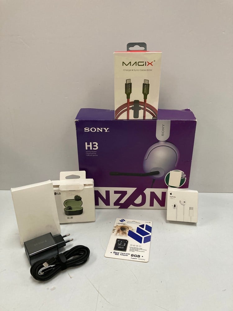 6 X TECHNOLOGY ITEMS FROM VARIOUS BRANDS AND MODEL
