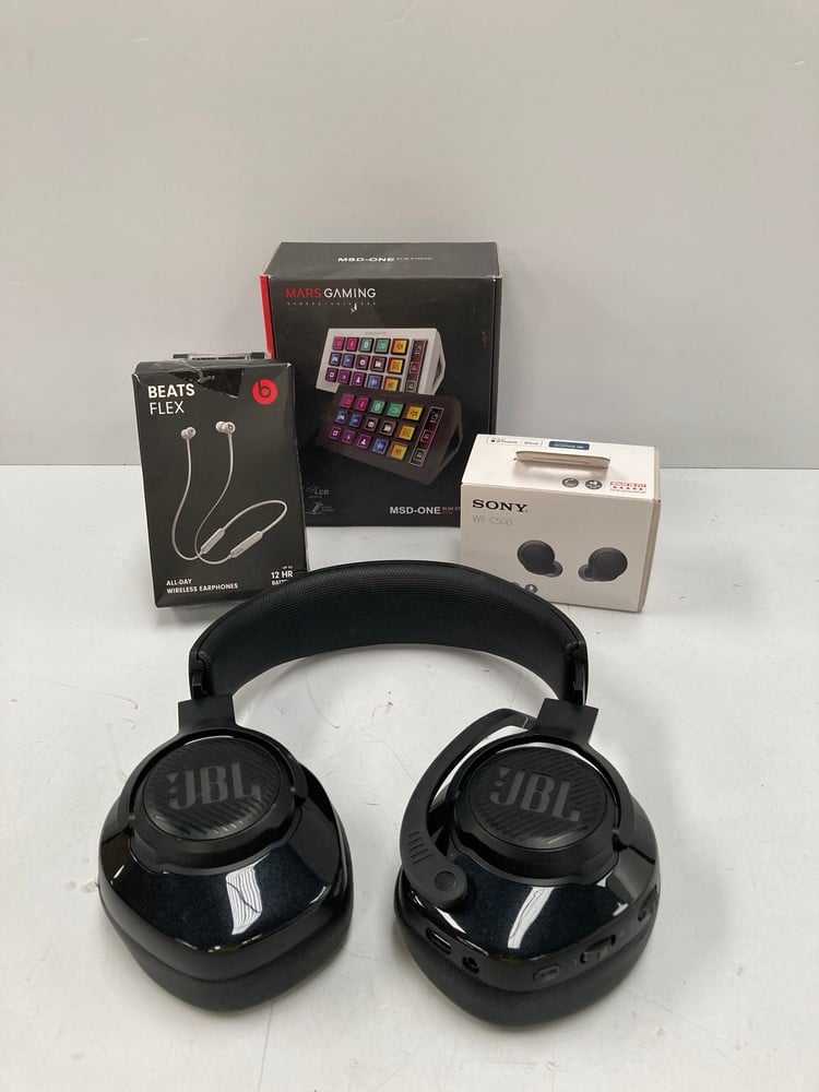 4 X TECHNOLOGY ITEMS FROM VARIOUS BRANDS AND MODEL
