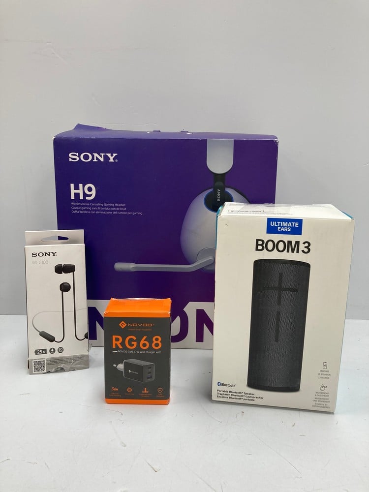 4 X TECHNOLOGY ITEMS – VARIOUS BRANDS AND MODELS, 