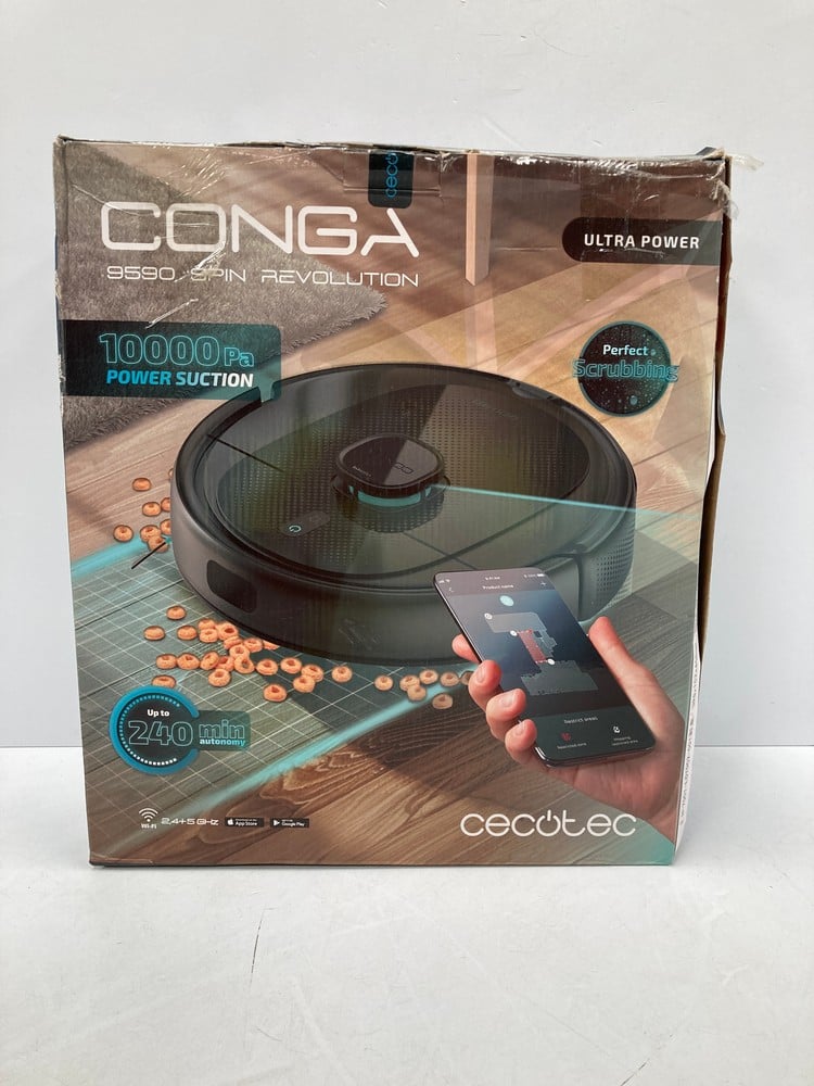 CECOTEC CONGA 9590 SPIN REVOLUTION ULTRA POWER ROB