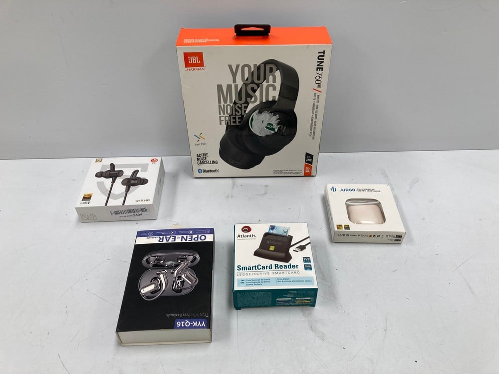 5 X MISCELLANEOUS ITEMS INCLUDED WITH THE JBL TUNE