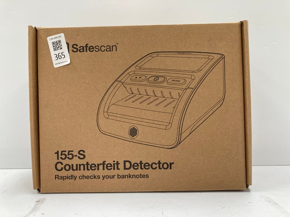 SAFESCAN 155-S AUTOMATIC COUNTERFEIT BILL DETECTOR