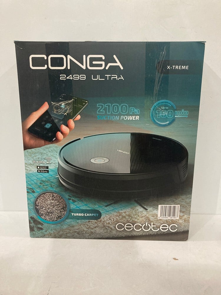CECOTEC CONGA 2499 ULTRA X-TREME 2100PA 160 MINUTE