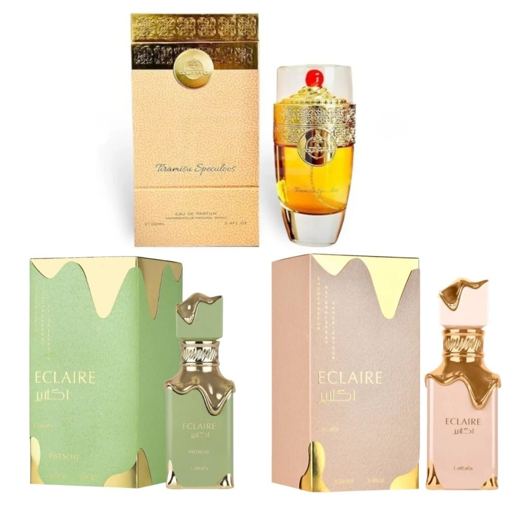 3 X EAU DE PARFUM FROM VARIOUS BRANDS, INCLUDING T