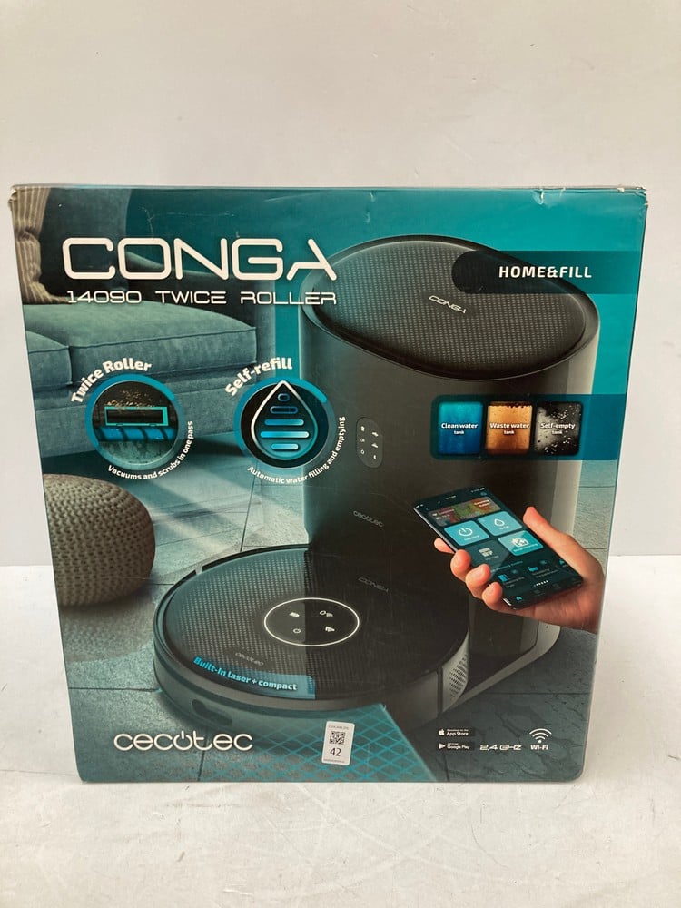 CECOTEC CONGA 14090 TWICE ROLLER HOME AND FILL ROB