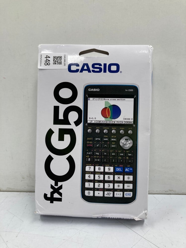 CASIO FX-CG50 – GRAPHICS CALCULATOR, HIGH-RESOLUTI