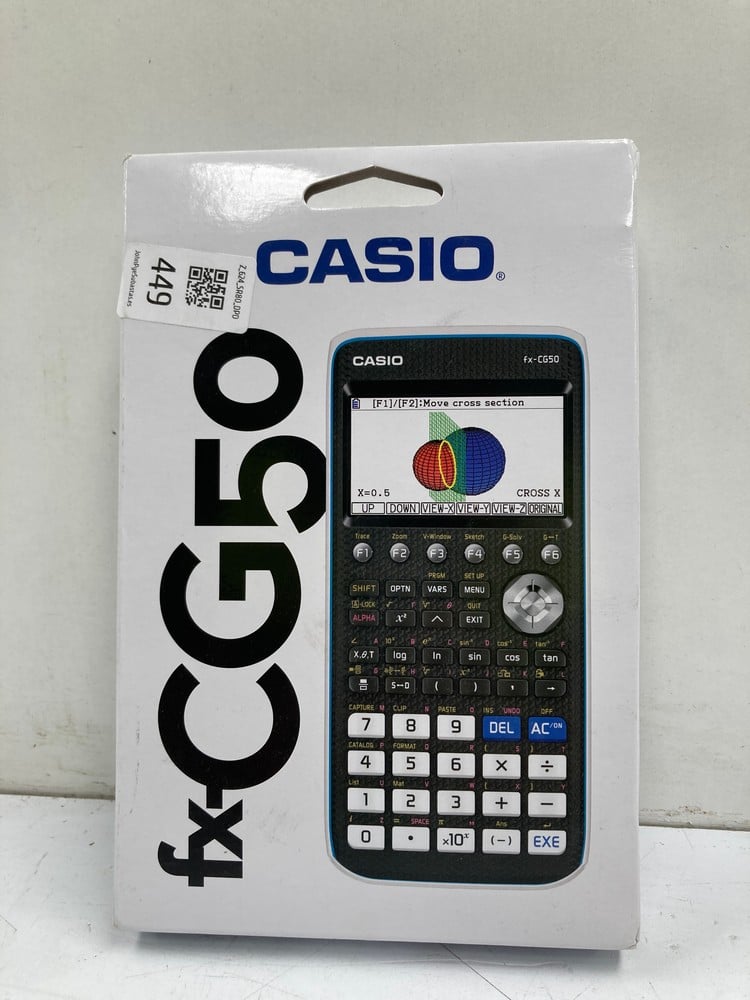 CASIO FX-CG50 – GRAPHICS CALCULATOR, HIGH-RESOLUTI