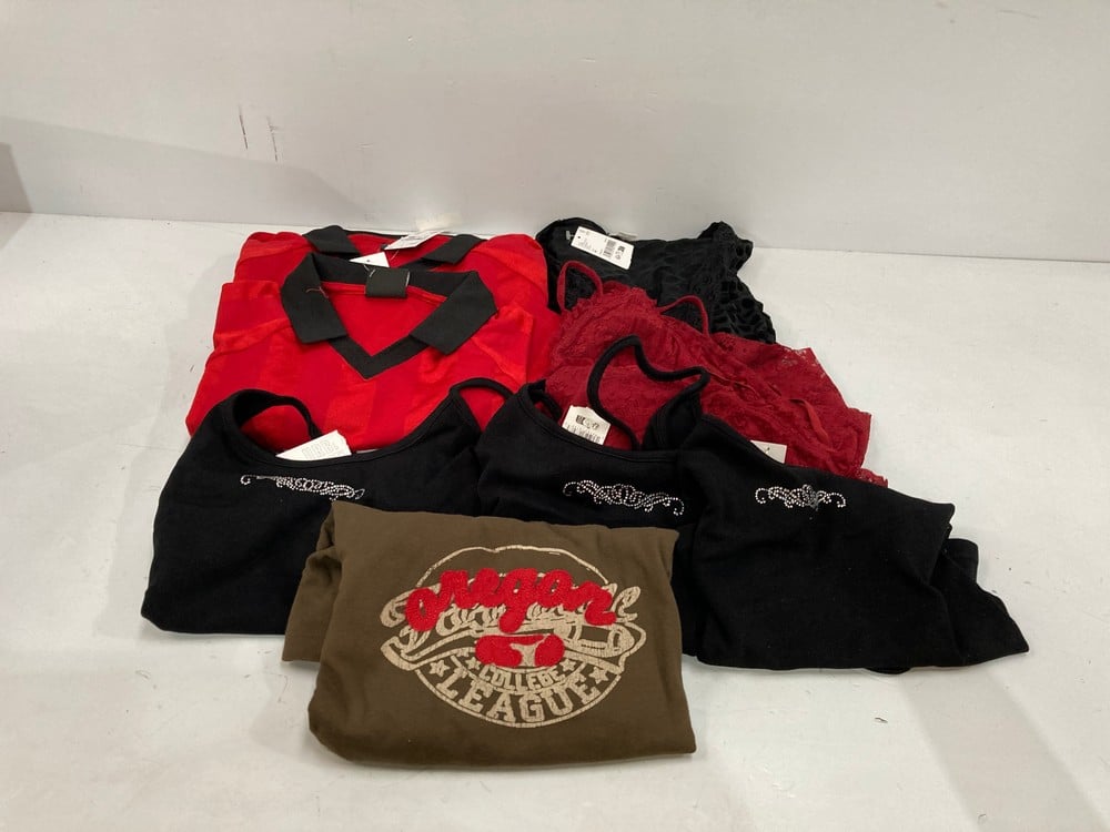 9 X PREMIUM DESIGNER CLOTHING IN VARIOUS SIZES AND