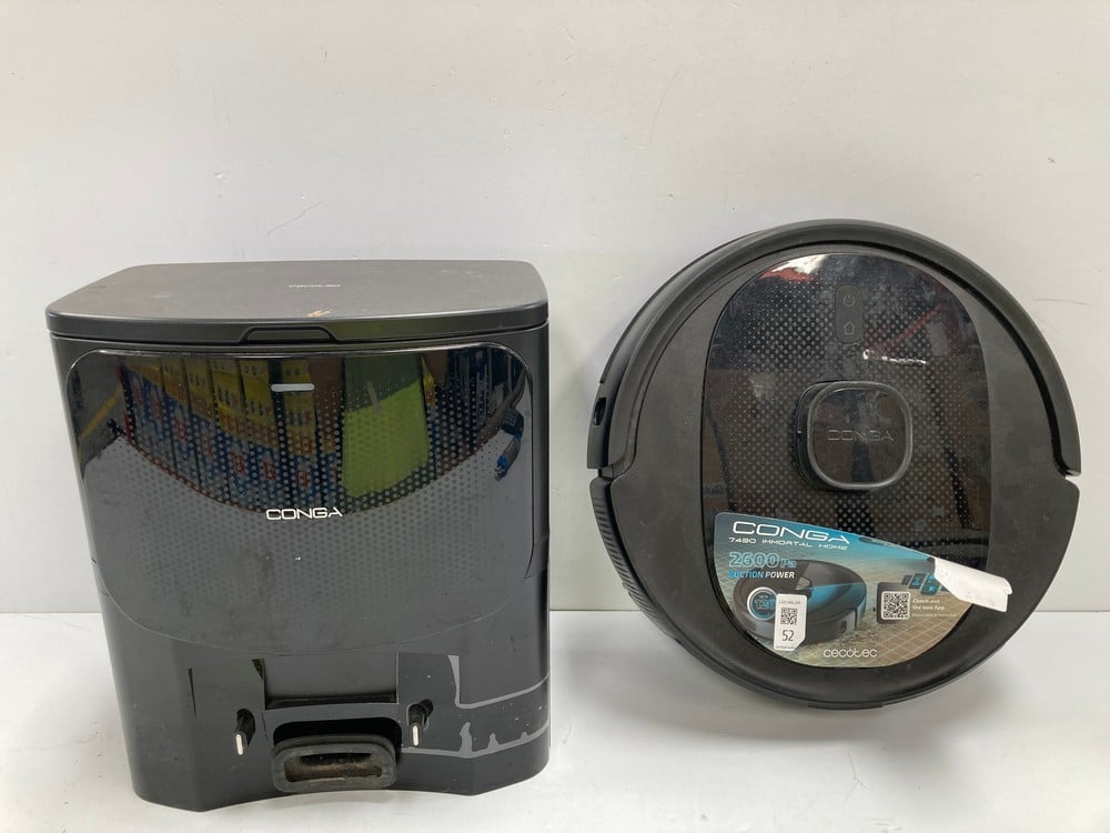 CECOTEC CONGA ROBOT VACUUM CLEANER WITH DOCKING ST