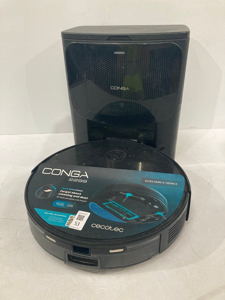 CECOTEC CONGA 2299 ULTRA HOME GENESIS ROBOT VACUUM