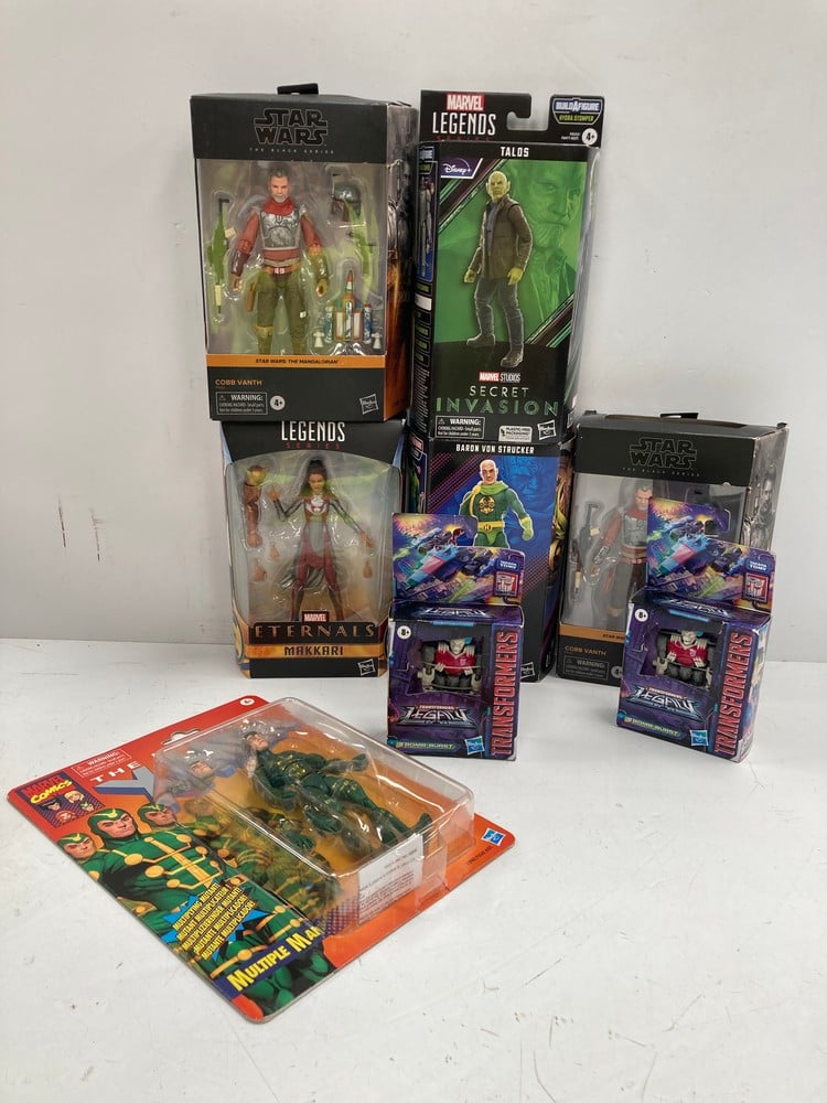 8 X TOYS FROM VARIOUS BRANDS AND TYPES, INCLUDING 