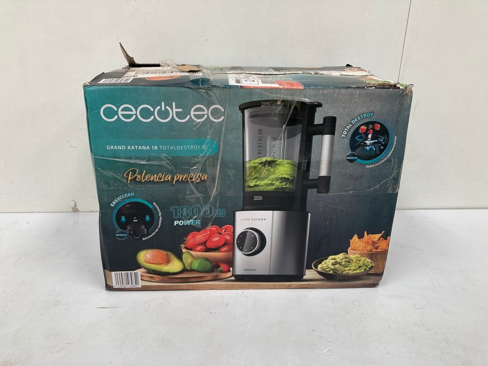 CECOTEC KATANA 1800 MAX TOTAL DESTROY B LARGE JAR 