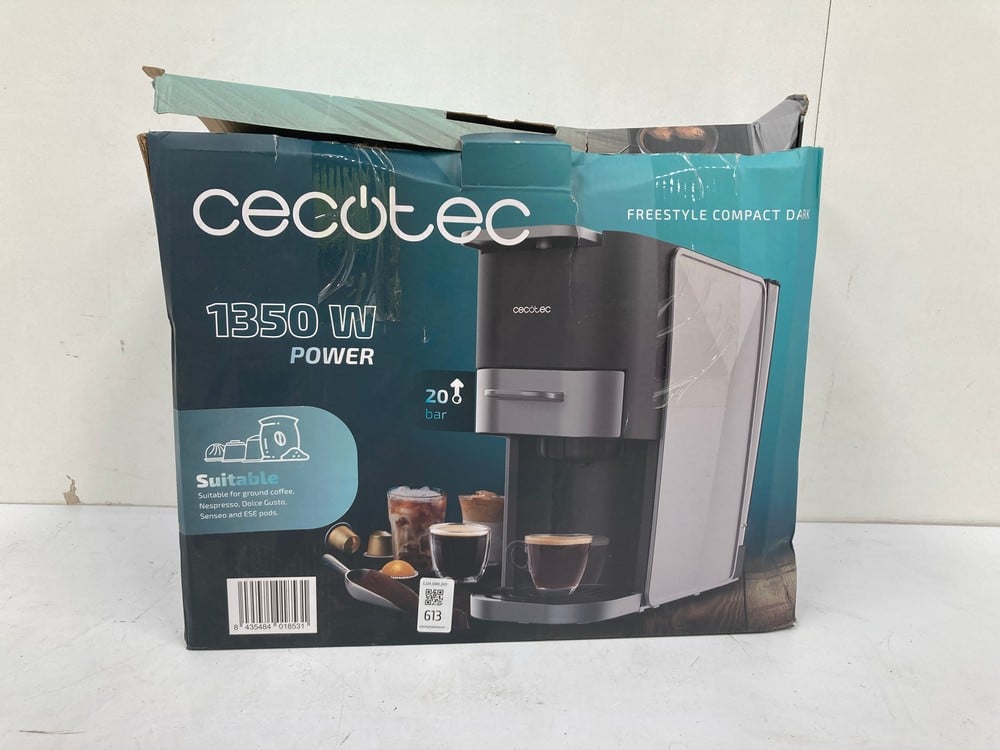 CECOTEC FREESTYLE COMPACT DARK COMPACT EXPRESS CAP