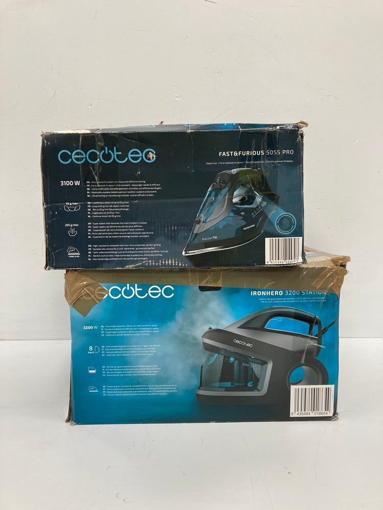 CECOTEC IRONHERO 3200 HORIZONTAL IRONING CENTRE AN
