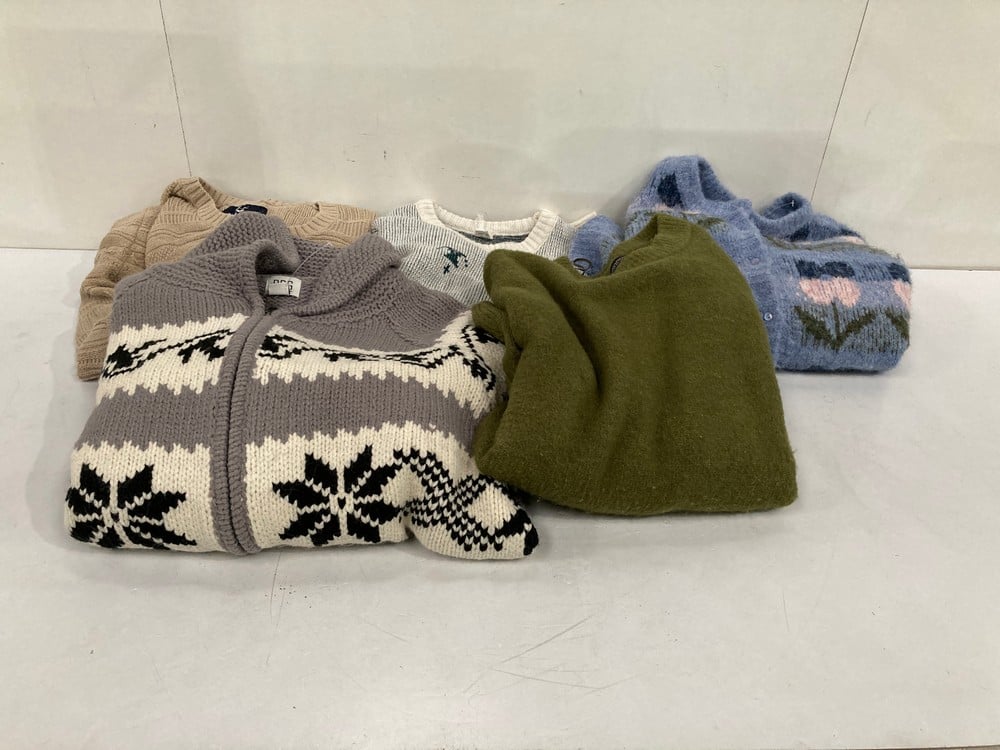 5 X PREMIUM DESIGNER CLOTHING – VARIOUS BRANDS, SI