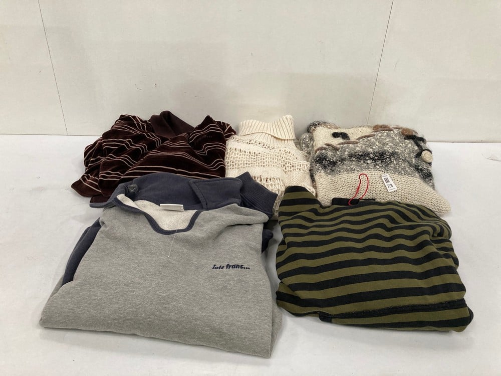 5 X PREMIUM DESIGNER CLOTHING – VARIOUS BRANDS, SI