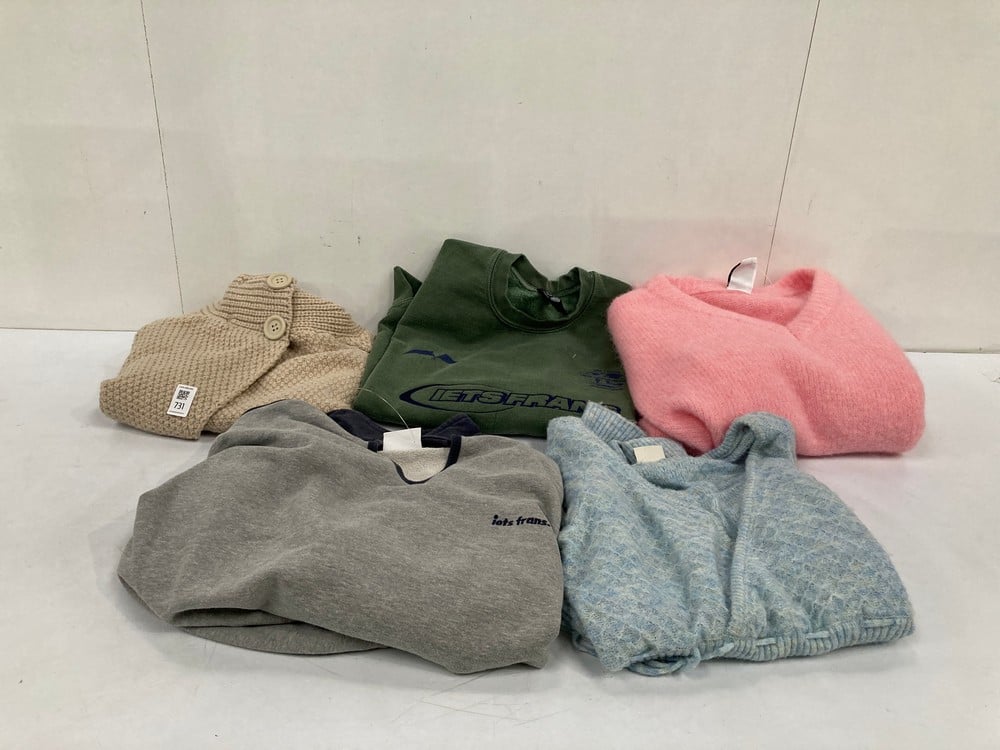 5 X PREMIUM DESIGNER CLOTHING – VARIOUS BRANDS, SI