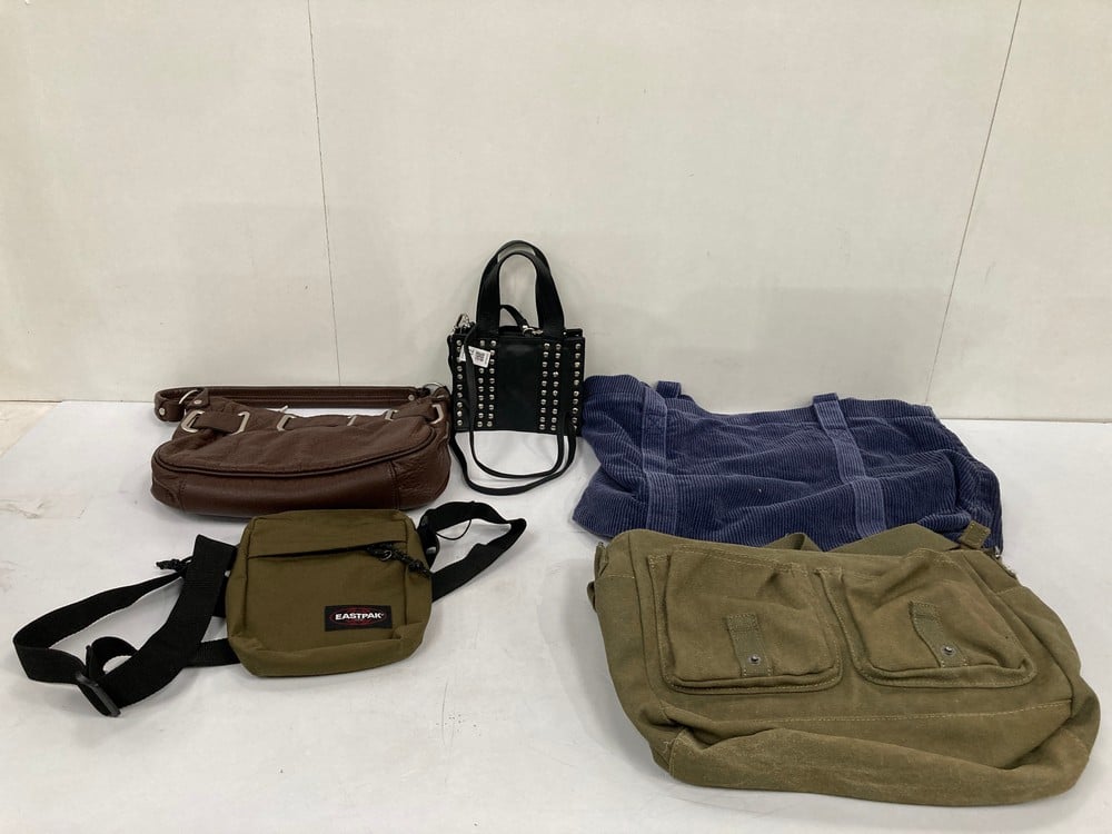 5 X PREMIUM DESIGNER BAGS – VARIOUS BRANDS, SIZES 