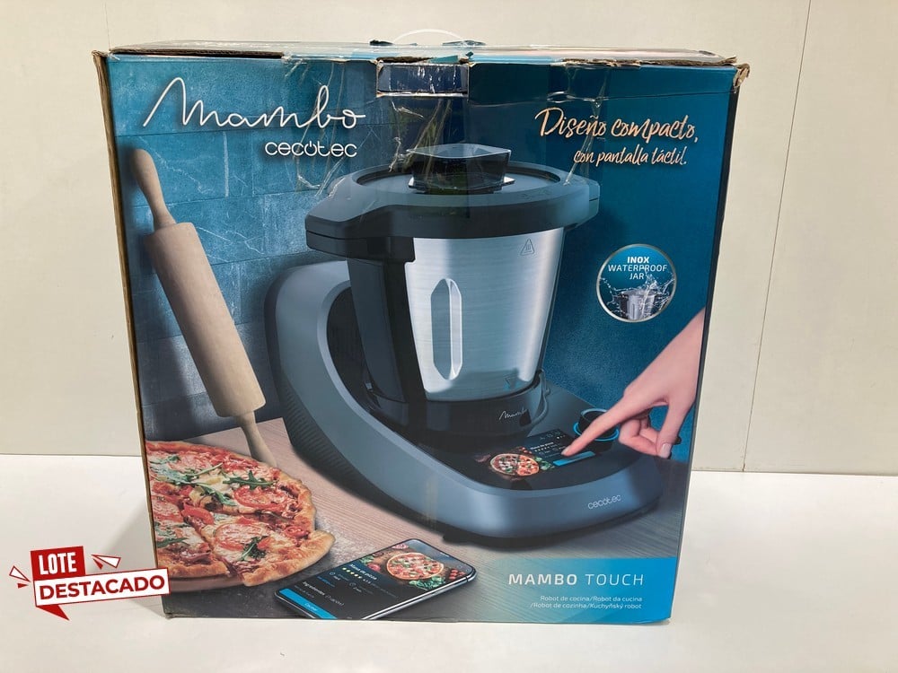 CECOTEC MAMBO TOUCH MULTIFUNCTIONAL FOOD PROCESSOR