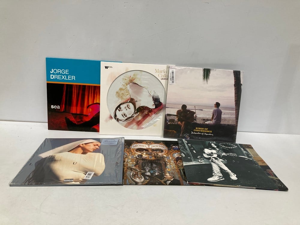 6 X VARIOUS ARTISTS’ VINYL RECORDS, INCLUDING MICH