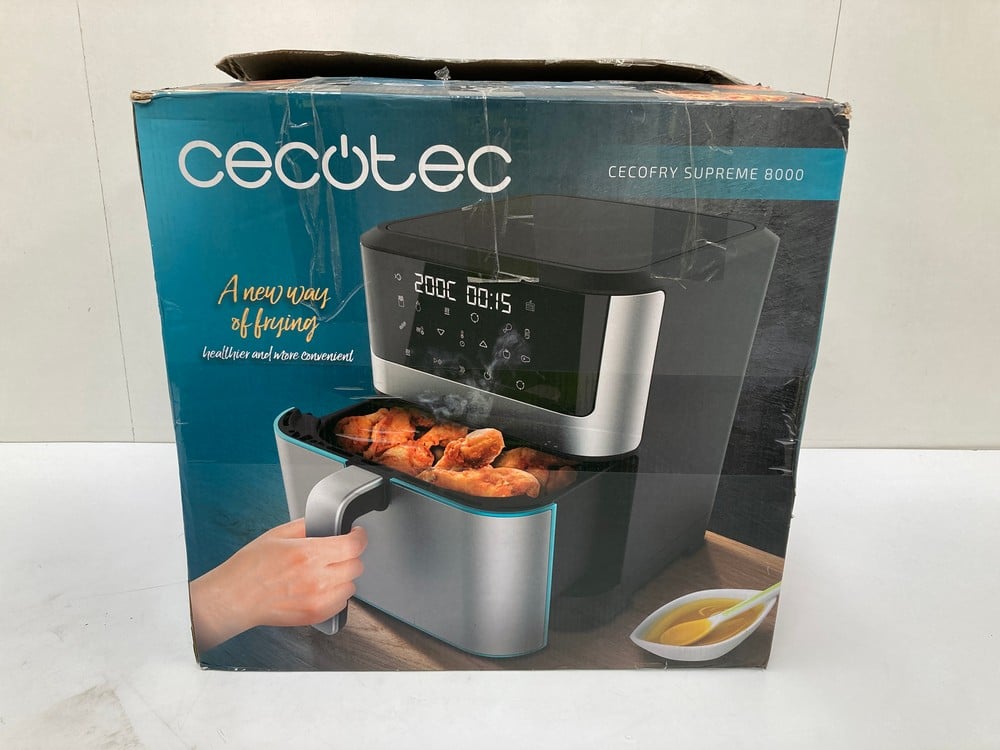CECOFRY SUPREME 8000 OIL-FREE AIR FRYER - LOCATION