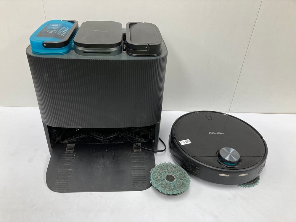 CONGA 11090 SPIN REVOLUTION HOME ROBOT VACUUM AND 
