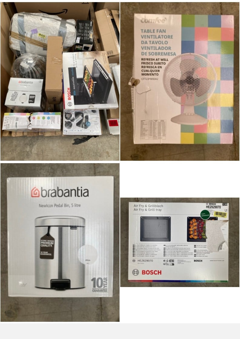 PALLET OF MISCELLANEOUS HOUSEHOLD ITEMS INCLUDING 