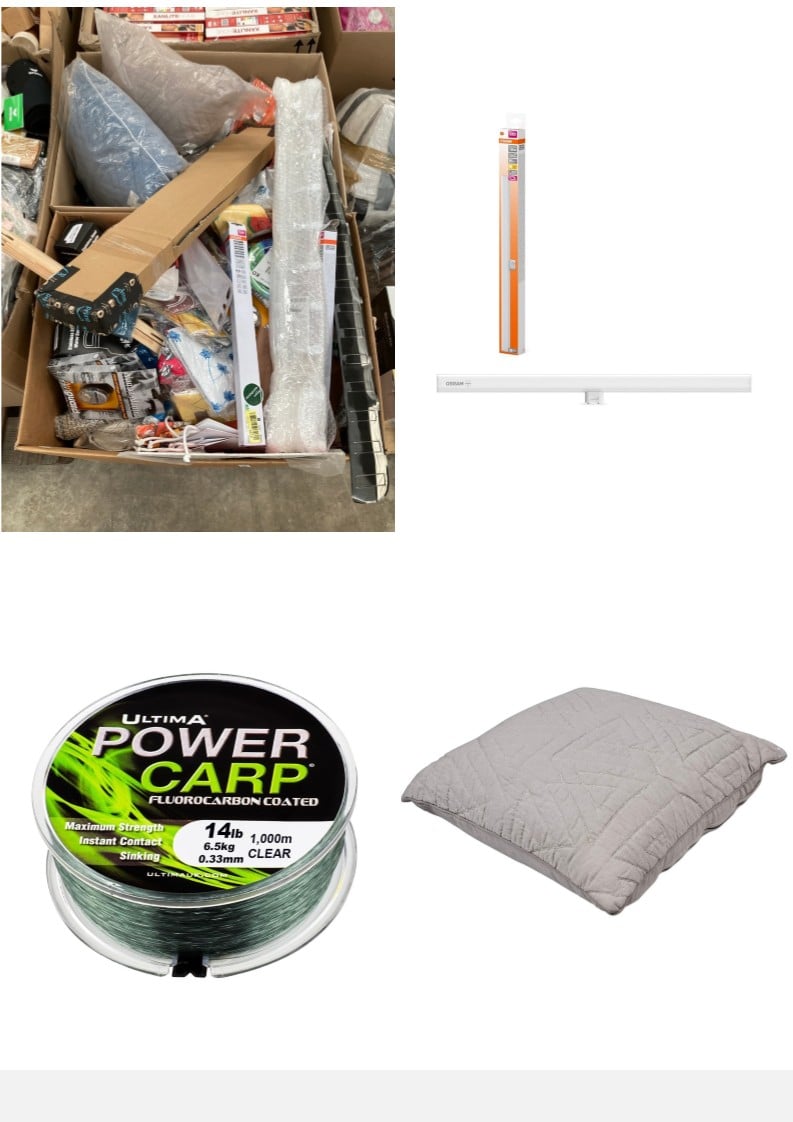 PALLET OF MISCELLANEOUS ITEMS INCLUDING OSRAM LEDI