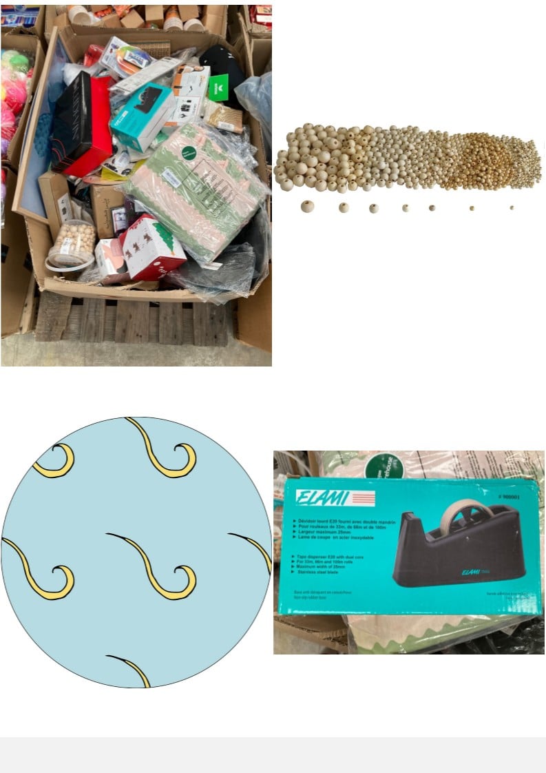 PALLET OF MISCELLANEOUS ITEMS INCLUDING BONATEKS, 