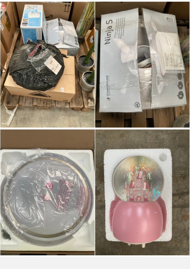 PALLET OF MISCELLANEOUS ITEMS INCLUDING A RECORD G