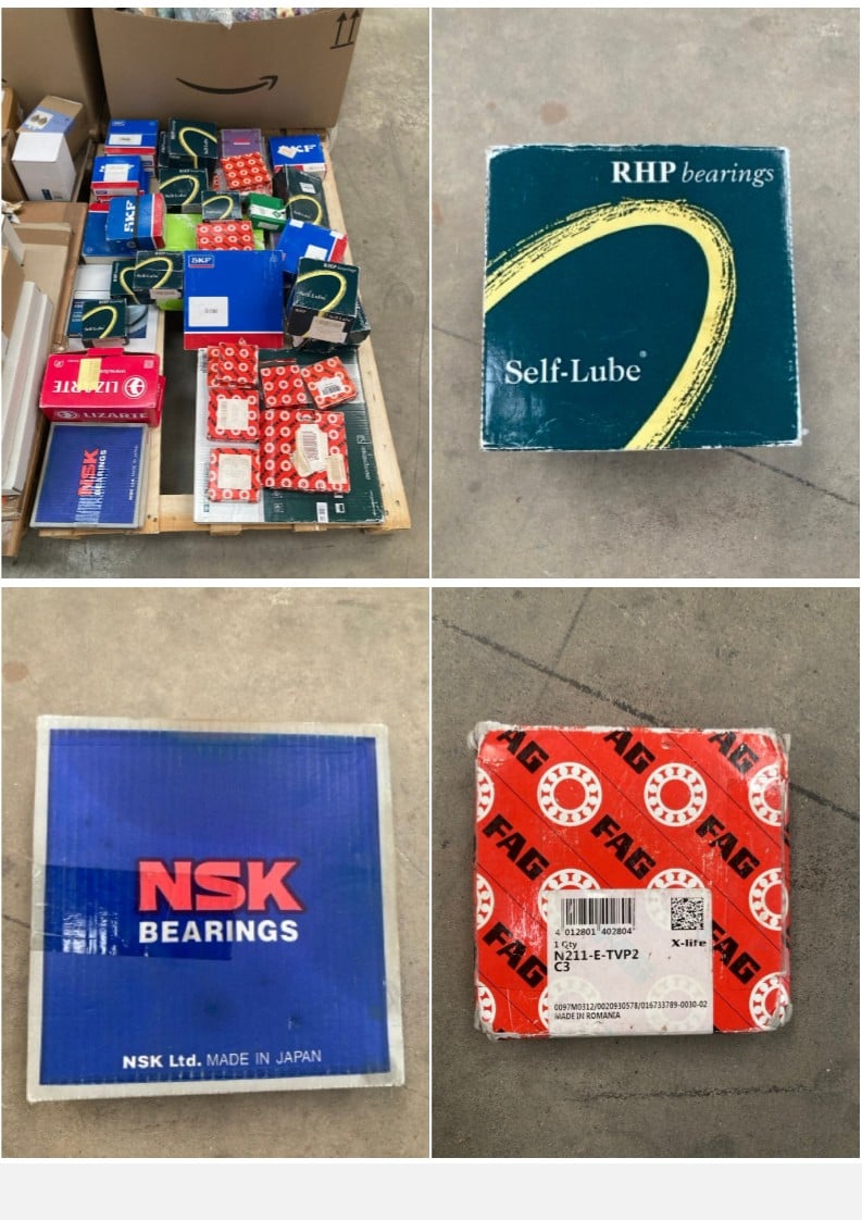 PALLET OF MISCELLANEOUS ITEMS INCLUDING RHP SELF-L