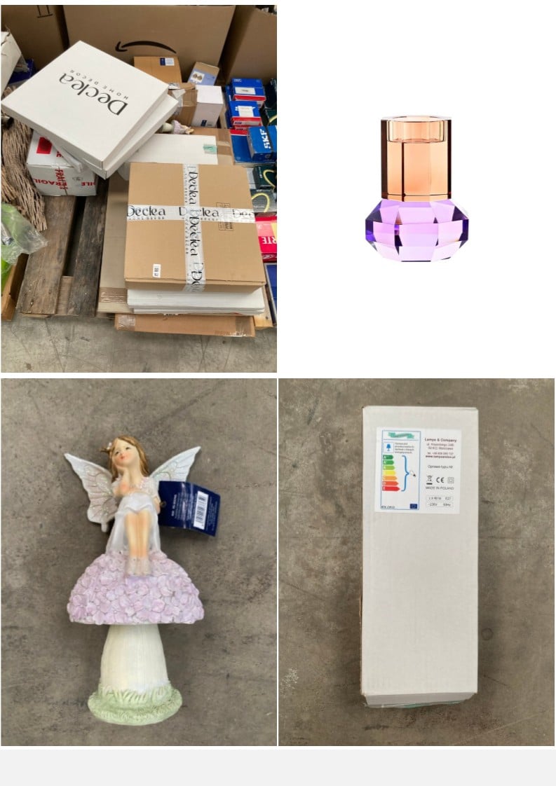 MIXED ASSORTMENT OF ITEMS, INCLUDING A CANDLE HOLD