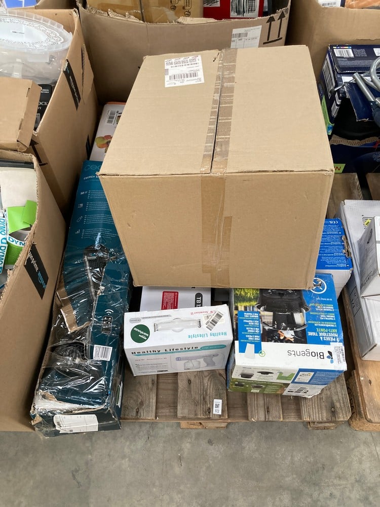 ASSORTED ITEMS PALLET INCLUDING A HEALTHY WATER AT