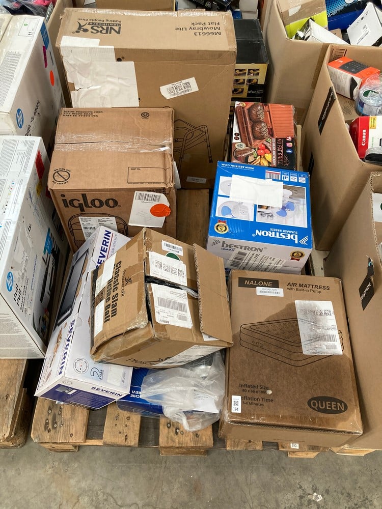 PALLET OF MISCELLANEOUS ITEMS, INCLUDING A NALONE 