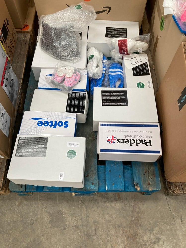 PALLET OF ASSORTED SNEAKERS FROM VARIOUS BRANDS AN