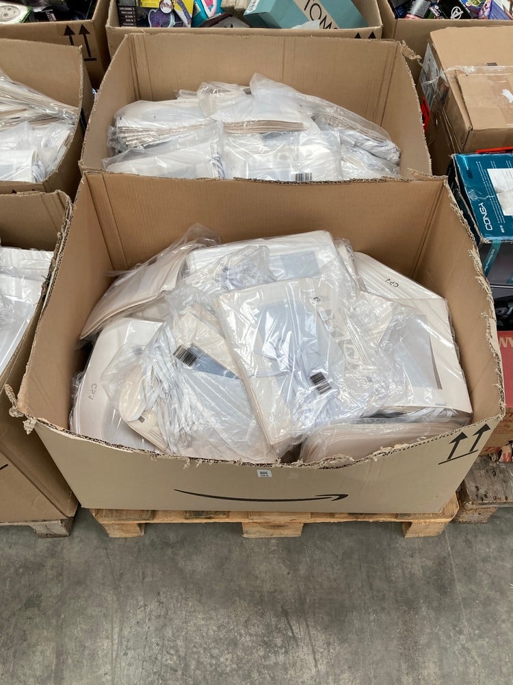 PALLET OF CPV FACE SHIELD FOR THE FACE, MOUTH, NOS