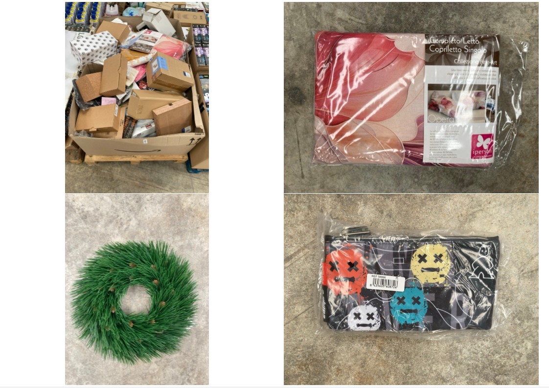 PALLET OF MISCELLANEOUS ITEMS, INCLUDING A GREEN P