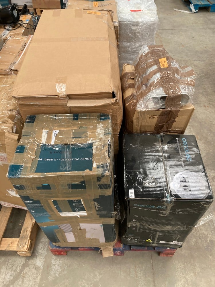 PALLET OF MISCELLANEOUS ITEMS, INCLUDING A PORTABL