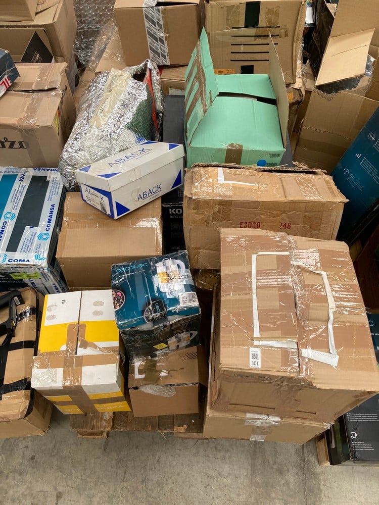 PALLET OF MISCELLANEOUS ITEMS INCLUDING CECOTEC (M