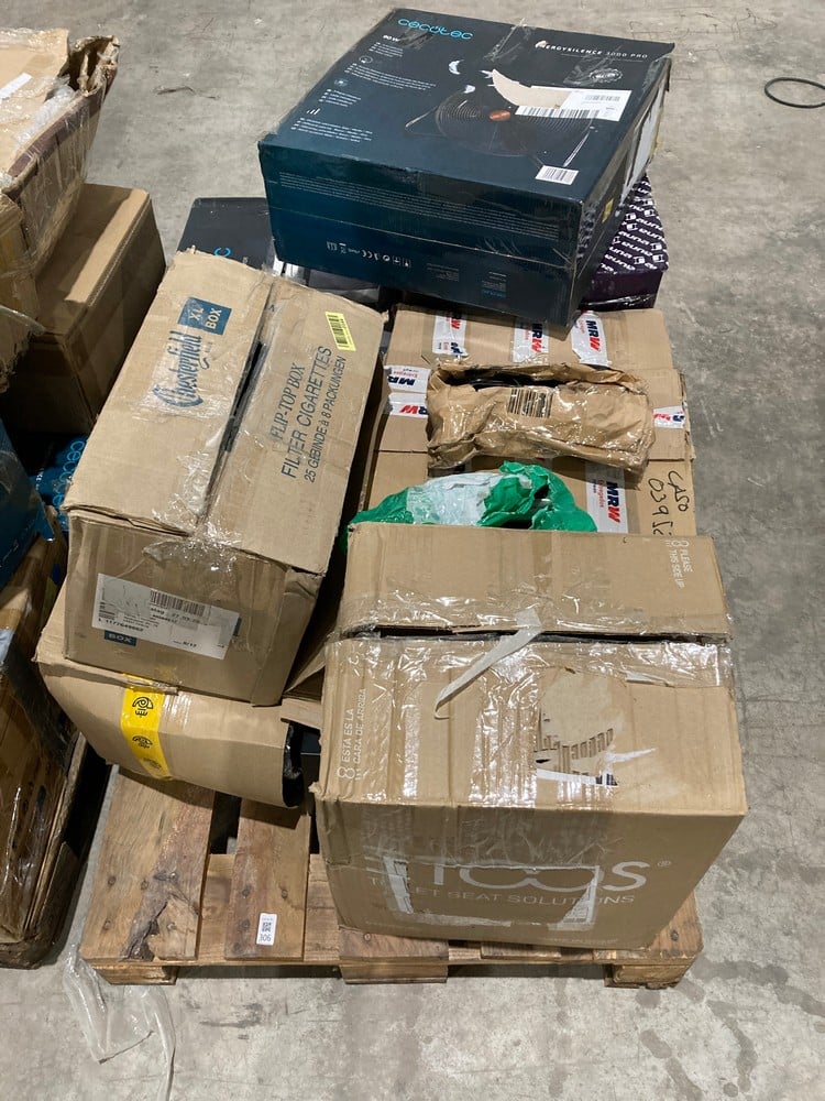 PALLET OF MISCELLANEOUS ITEMS INCLUDING A CECOTEC 