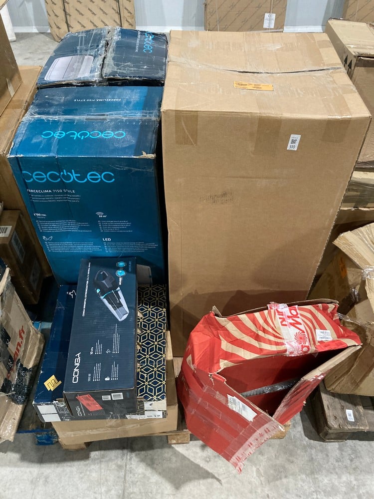 PALLET OF MISCELLANEOUS ITEMS INCLUDING THE CECOTE