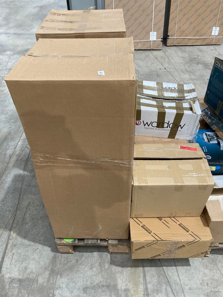 ASSORTED ITEMS ON A PALLET, INCLUDING A CECOTEC CO