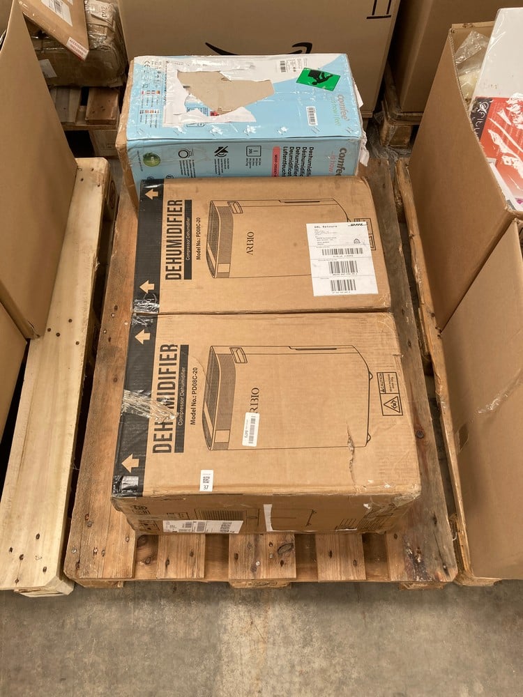 3 X DEHUMIDIFIERS OF VARIOUS BRANDS, INCLUDING A C