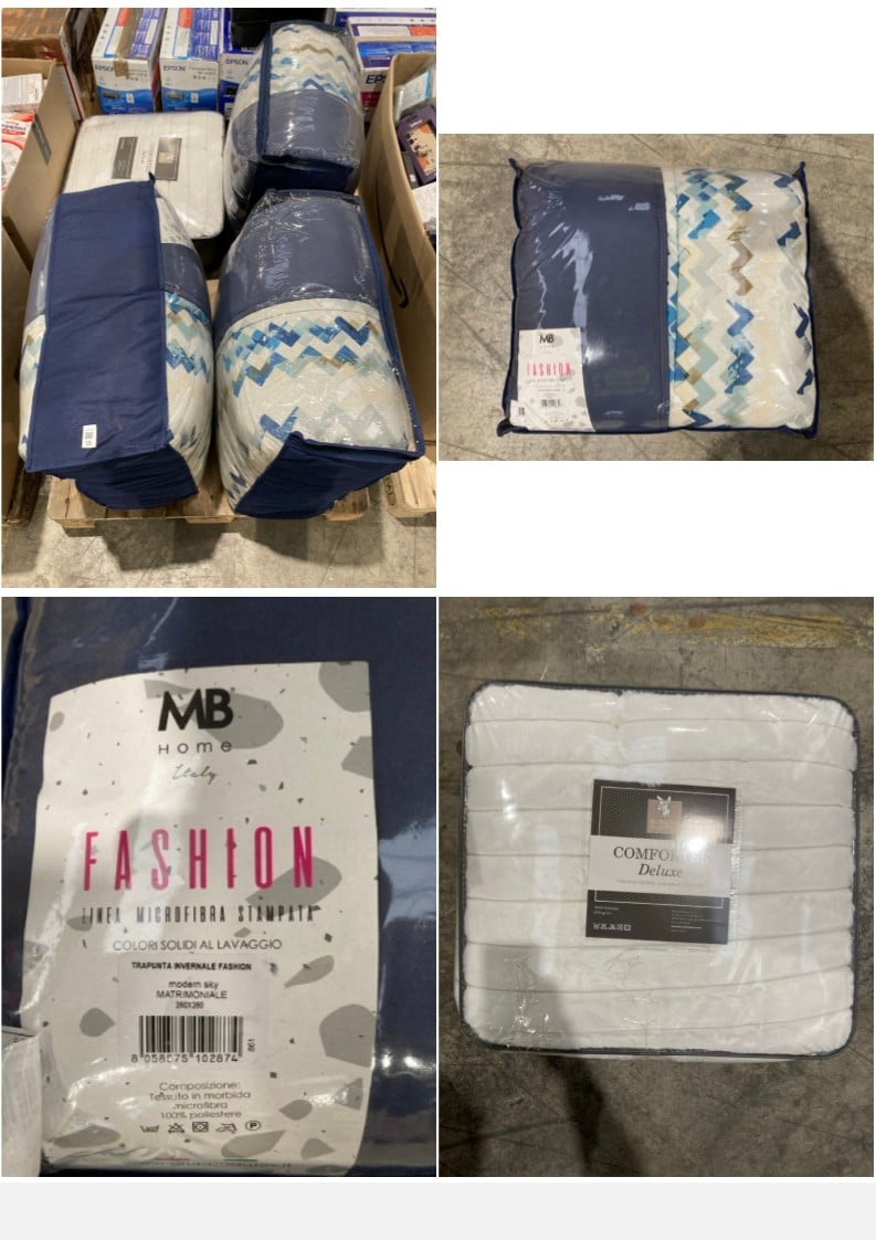 BED LINEN SET INCLUDING AN ITALIAN BED LINEN ‘FANT