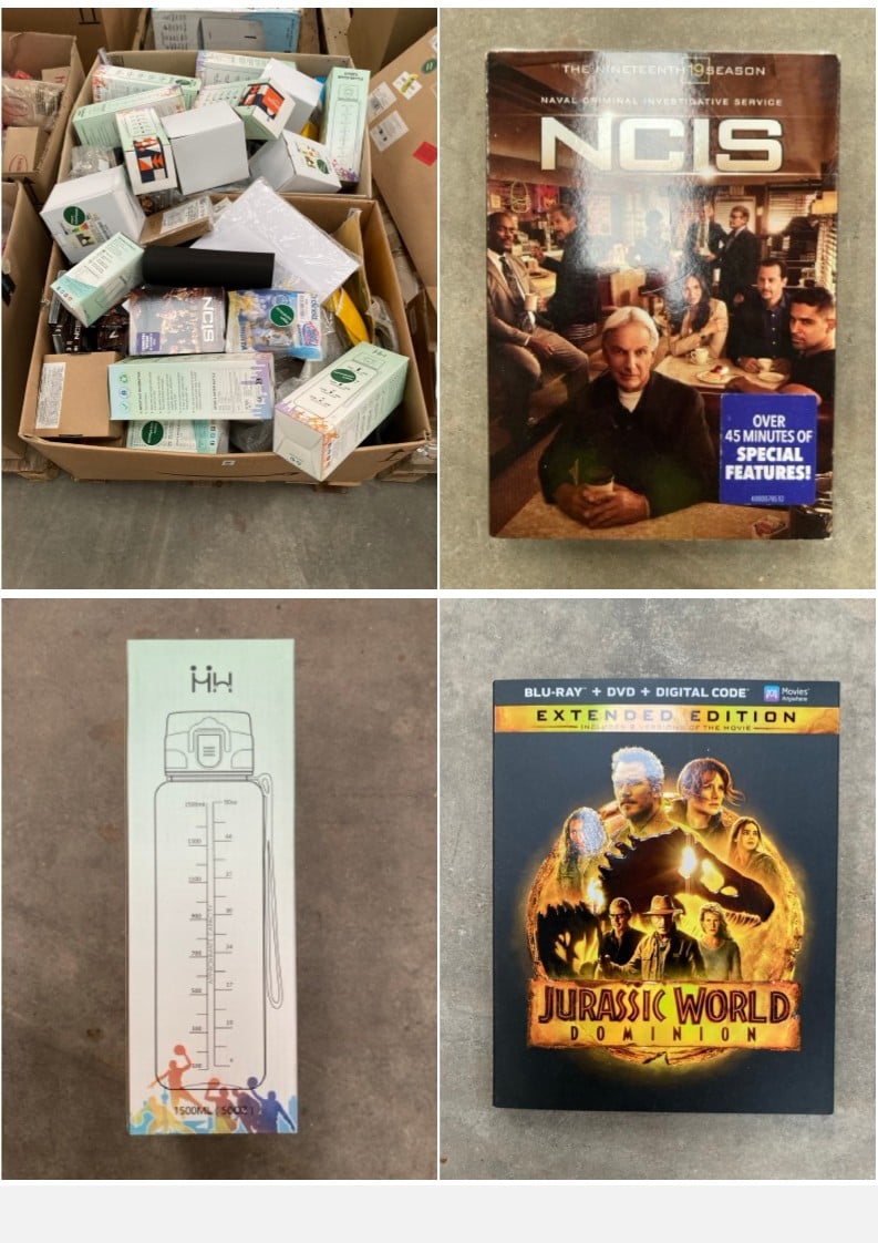 MIXED ASSORTMENT OF ITEMS, INCLUDING AN NCIS DVD (