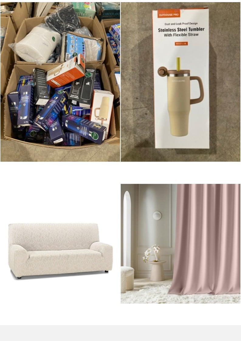 PALLET OF MISCELLANEOUS ITEMS INCLUDING A MARTINA 